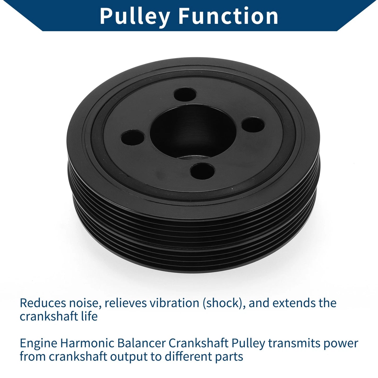 Harmonic Balancer Crank Pulley for Subaru Legacy (No. 12305AA251)