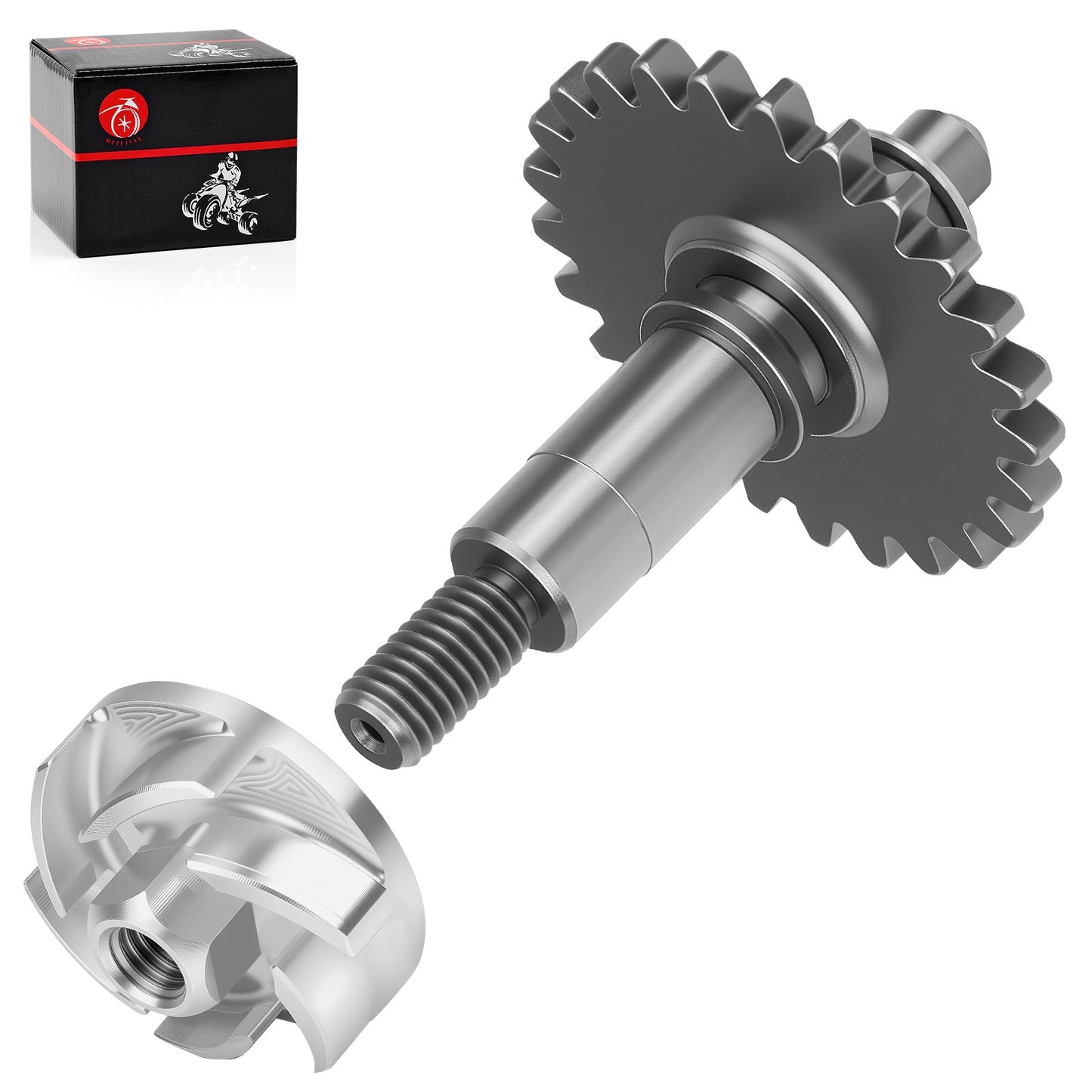 Water Pump Impeller & Shaft for Yamaha YZ65 YZ85 (2002–2024)