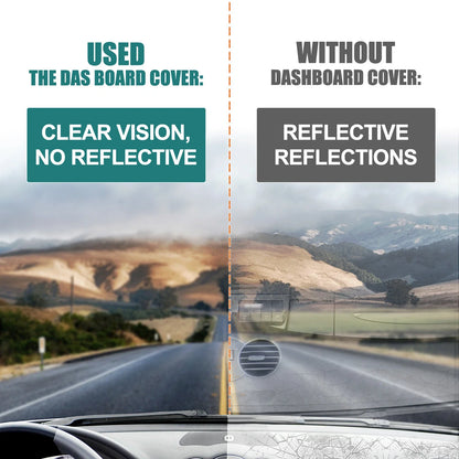 Faux Leather Dashboard Cover Mat for Lexus IS (2013-2019)
