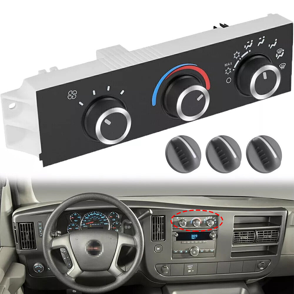 A/C Climate Control Module for GMC Savana 1500 2500 3500 (1996–2014)