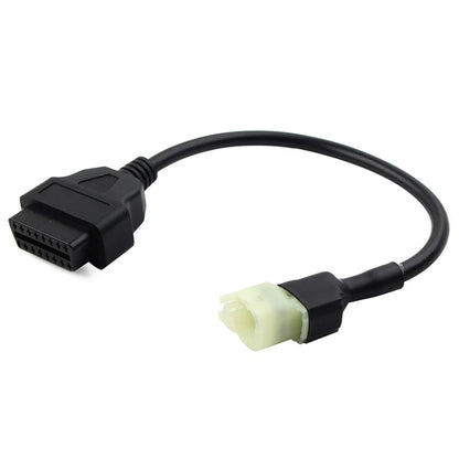 4 Pin to 16 Pin OBD2 Cable Connectors for Honda Motorcycles