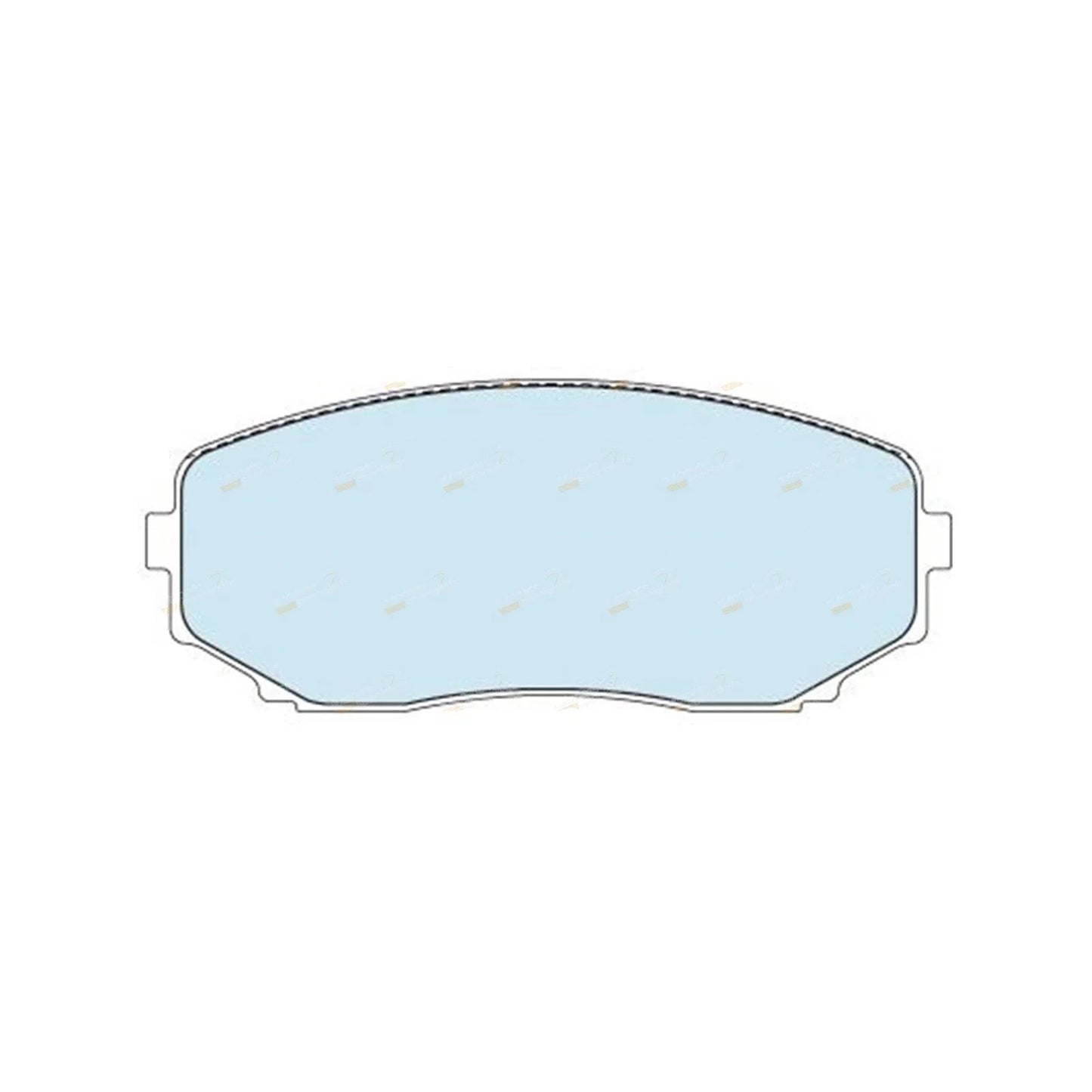 Brake Pads Set for Mitsubishi Pajero Sport (2015 - 2017)