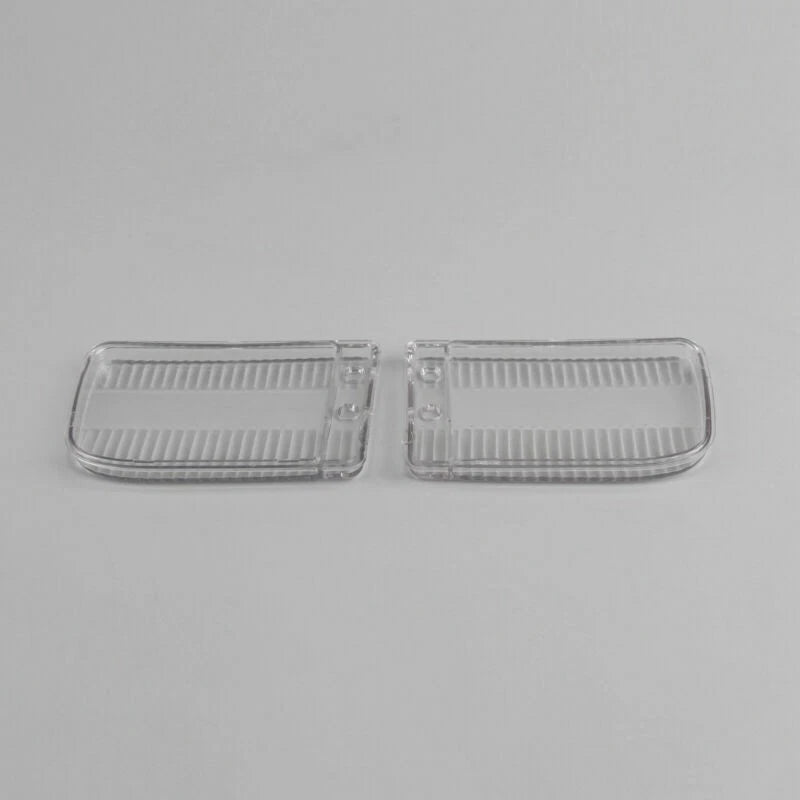 Pair Front Bumper Fog Light Lens for BMW E30 318i 318is (1982–1991)