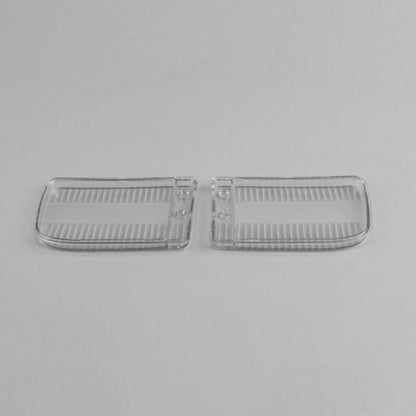 Pair Front Bumper Fog Light Lens for BMW E30 318i 318is (1982–1991)