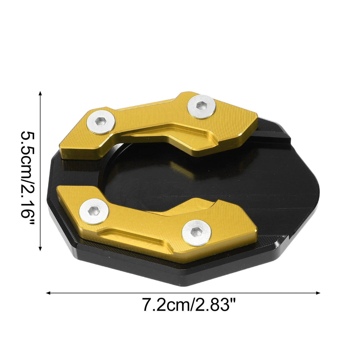 Set of 1 Aluminum Alloy Kickstand Plate Pad for Honda ADV