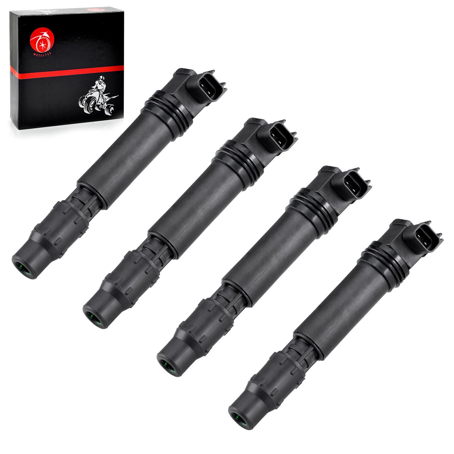 Set of 4 Ignition Coils for Honda CBR1000RR (2004–2007)