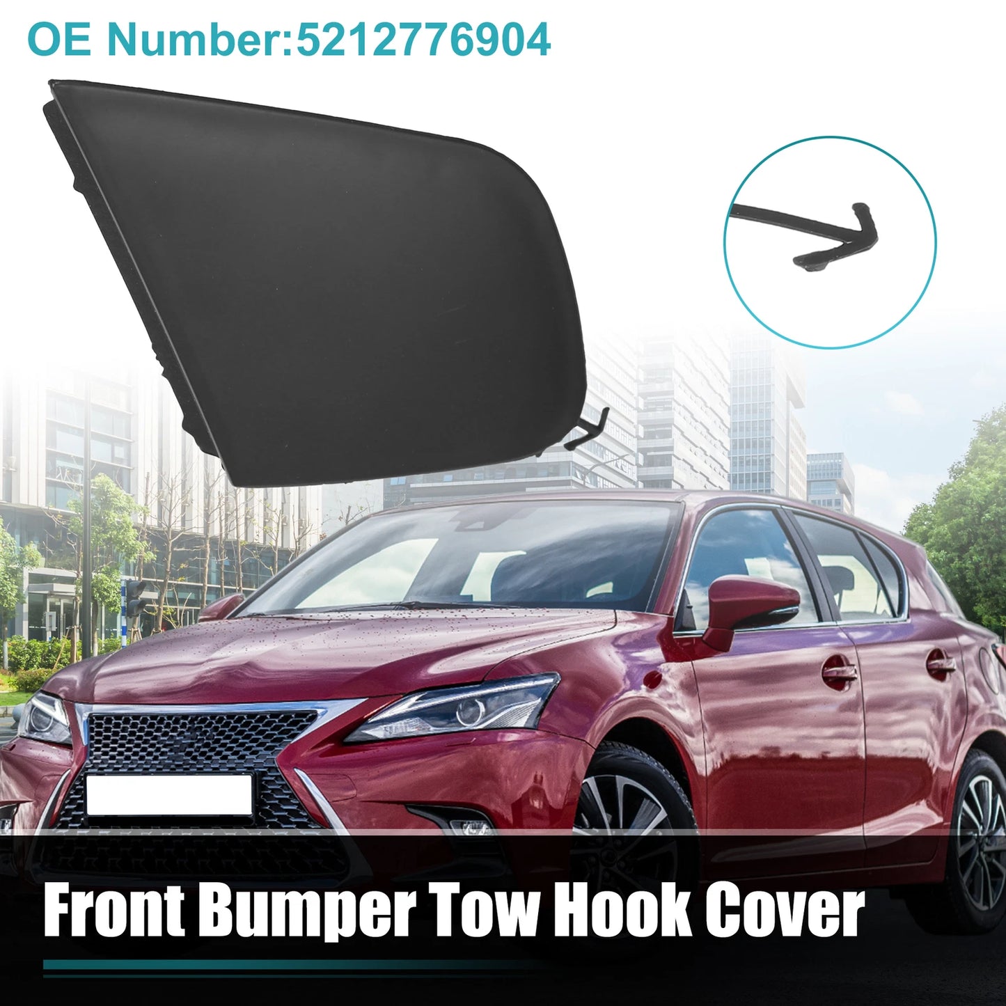 Tow Hook Cover for Lexus CT200h (2014–2017) No. 5212876904