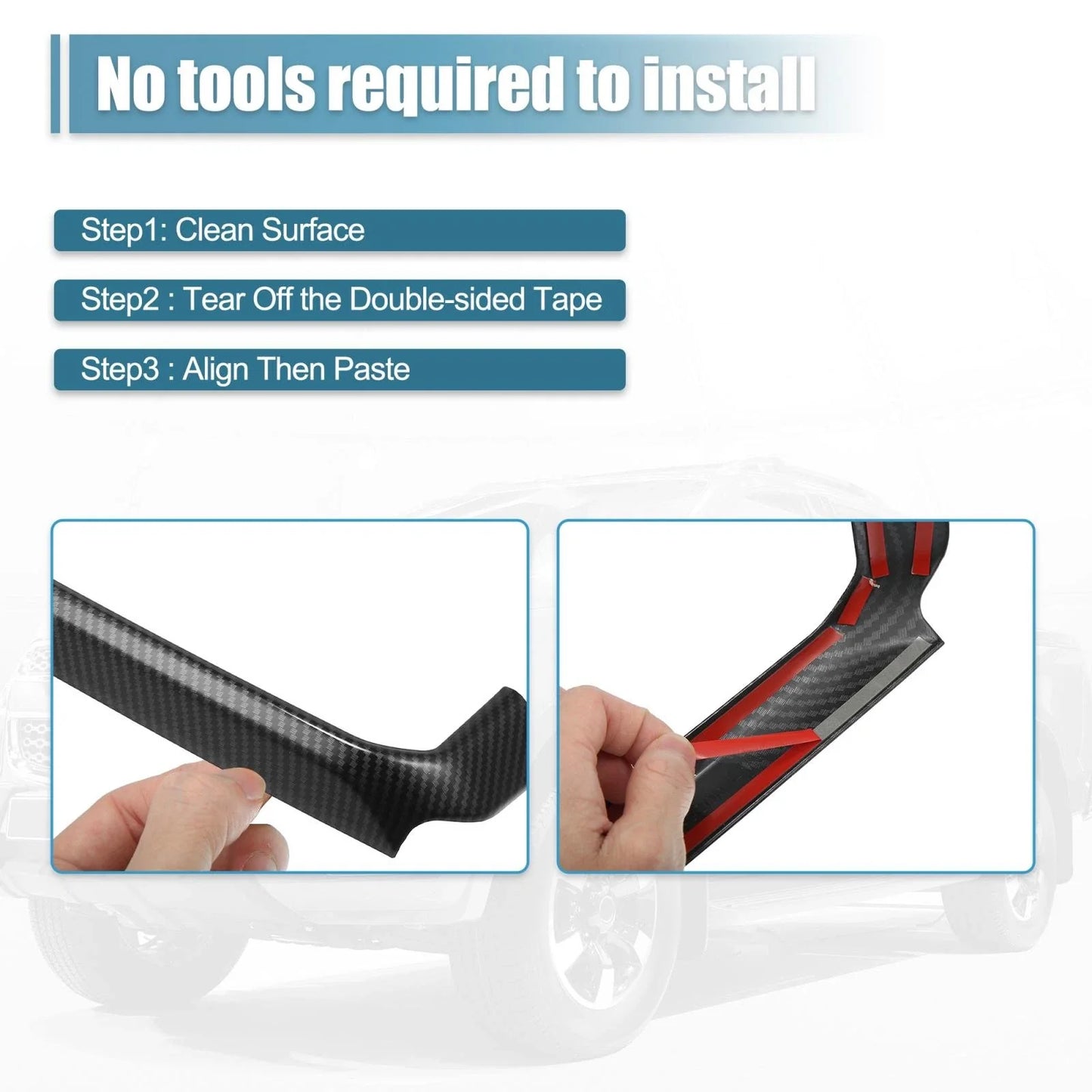 Black Center Control Panel Cover Trim for Chevrolet Colorado (2015-2022)