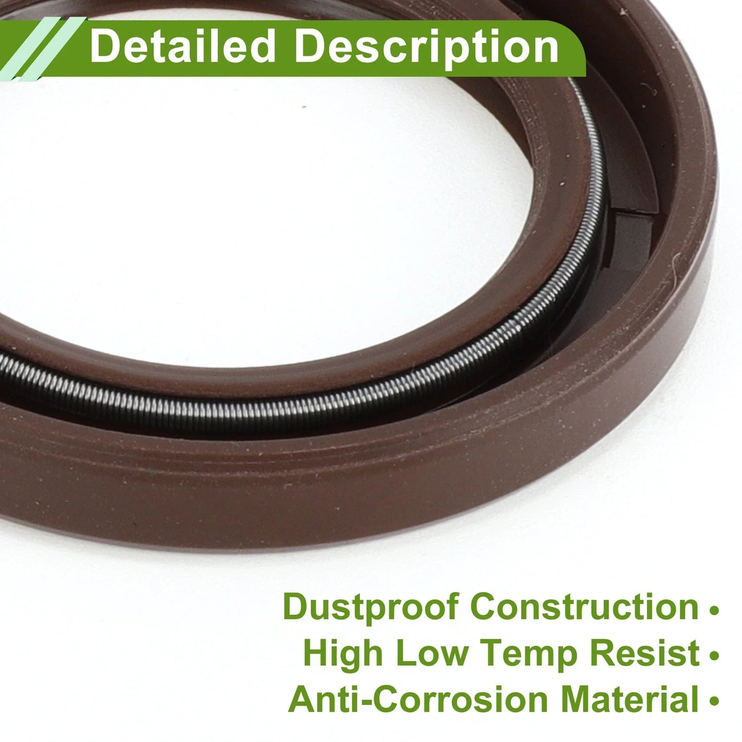 Front Crankshaft Oil Seal for SUZUKI SJ410 & CHEVROLET MATIZ (1982-2008)