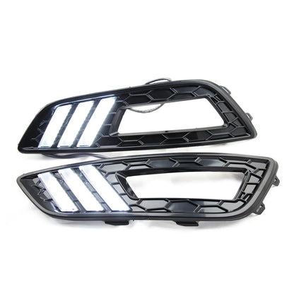 2X LED DRL for Ford Focus (2015–2016) Daytime Running Lights Yellow White