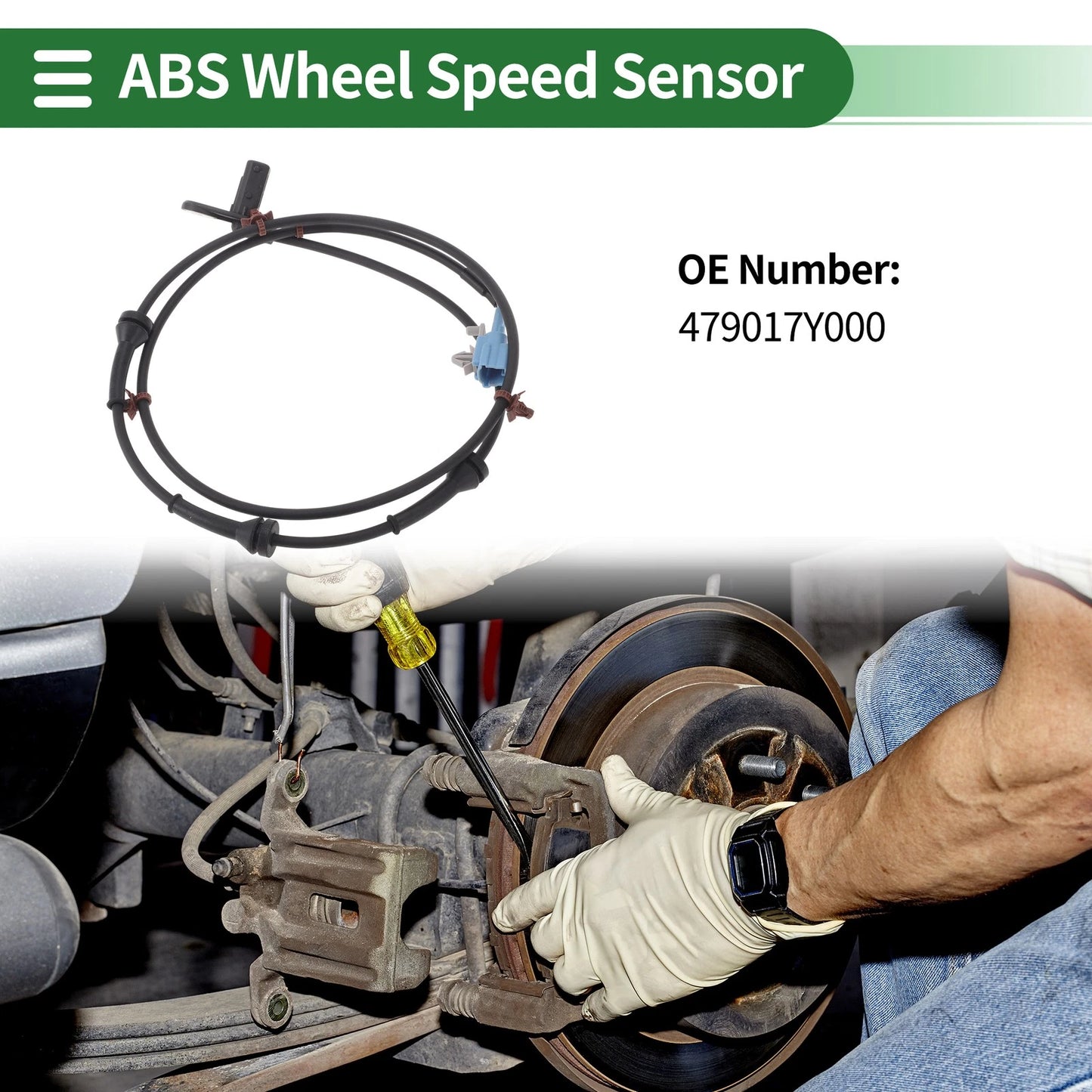 ABS Wheel Speed Sensor No. 479017Y000 for Nissan Maxima (2004–2008)