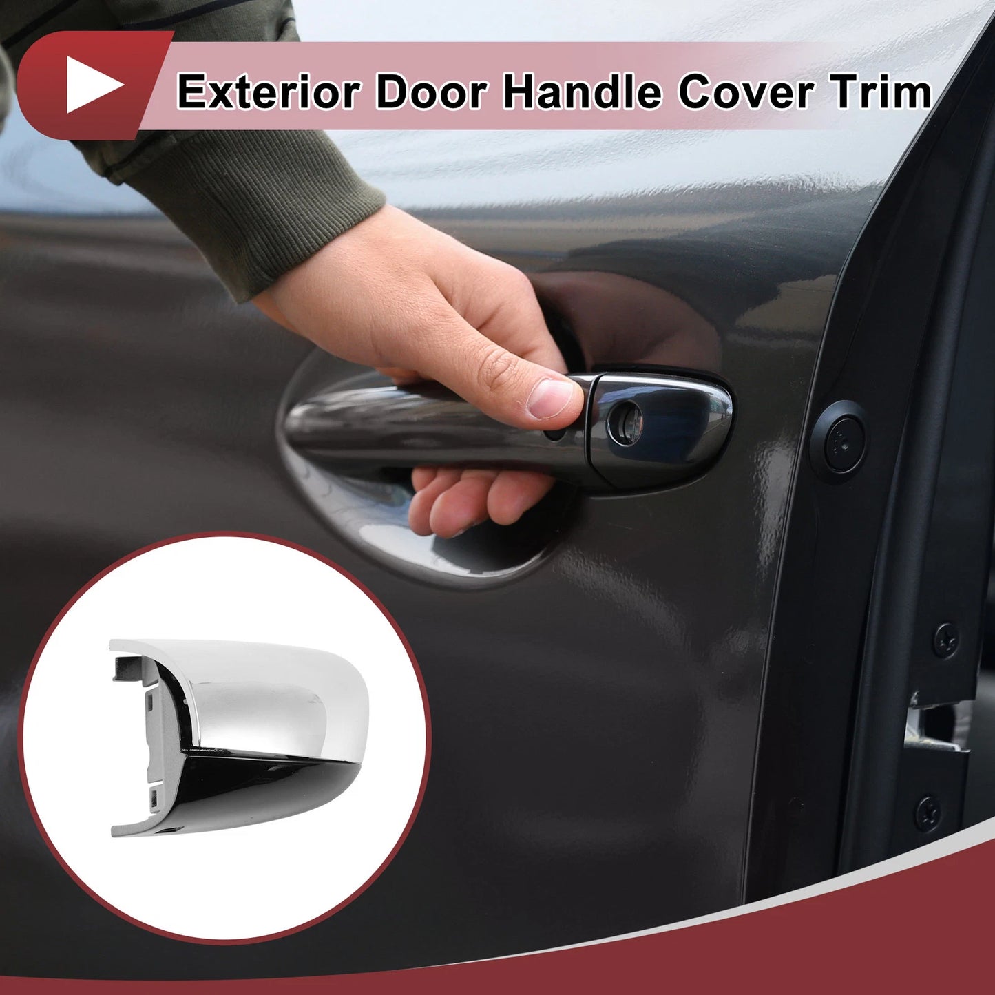 Exterior Door Handle Cover Trim No.A09976617009149 for Mercedes-Benz C