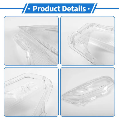 Car Front Right Headlight Lens Cover for Honda Civic (2016-2018)