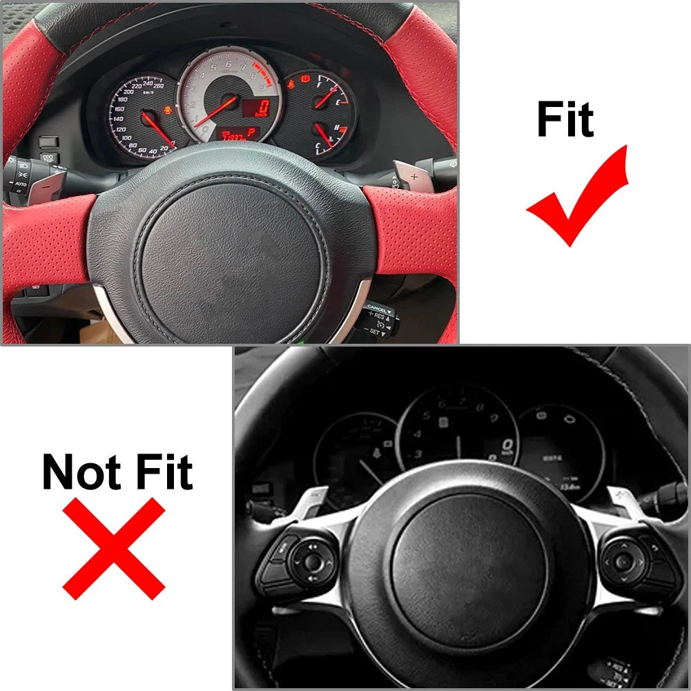 Steering Wheel Shift Paddle Extensions for Toyota GT86, Subaru BRZ, Scion FR-S