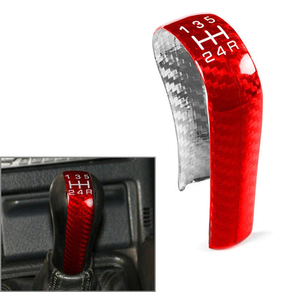 Carbon Fiber Gear Shift Knob Cover for Nissan GTR R32 R33 R34 (1989-2002)