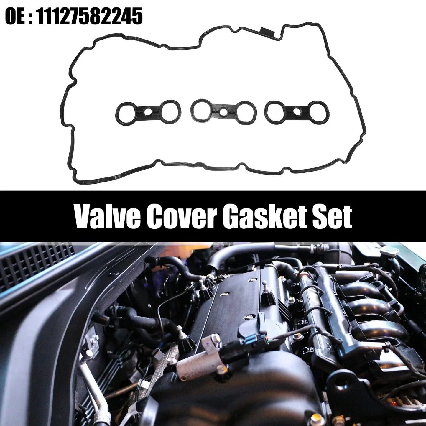 Valve Cover Gasket Set for BMW Z4 X3 323i X5 328i 128i 528i 528xi