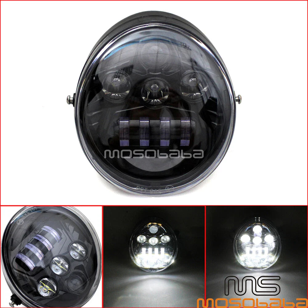 DOT Approved LED Headlight Lamp for Harley V-Rod (2002-2017)
