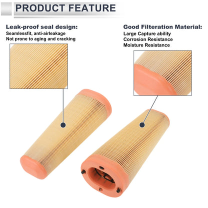 Engine Air Filter for Porsche 718 Boxster 4.0L (2021-2024) - 1 Pair