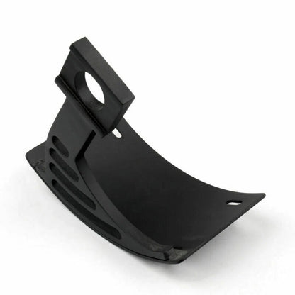 Curved Side Mount License Plate for Yamaha R1 (2004–2014) BLK A