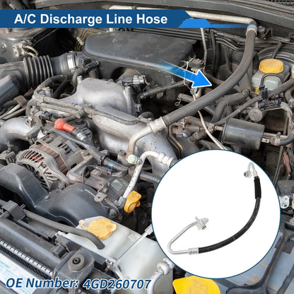 A/C Refrigerant Liquid Hose for Audi A6 Quattro (2012–2015) No. 4GD260707