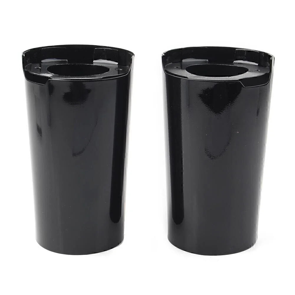Black Fork Slider Covers for Harley Touring Electra Street Tri Glide (2014+)