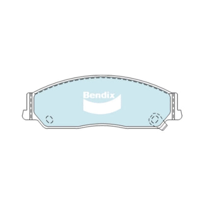 Set of 4 Bendix HD Front Disc Brake Pads for Toyota Avalon (2003–2005)