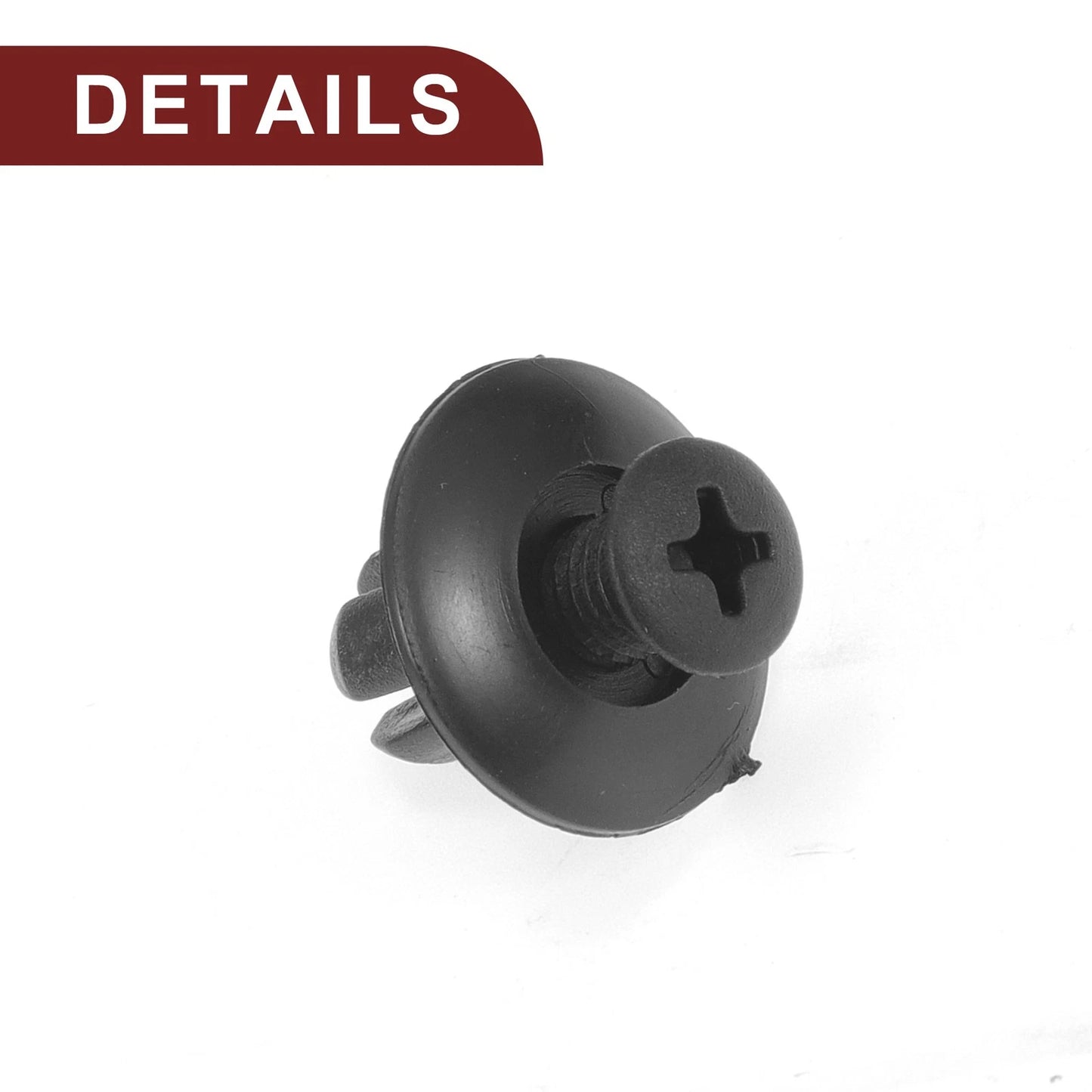 100 Pcs Front Fender Skirt Clip for Kia Soul (2010–2019) & Kia Spectra