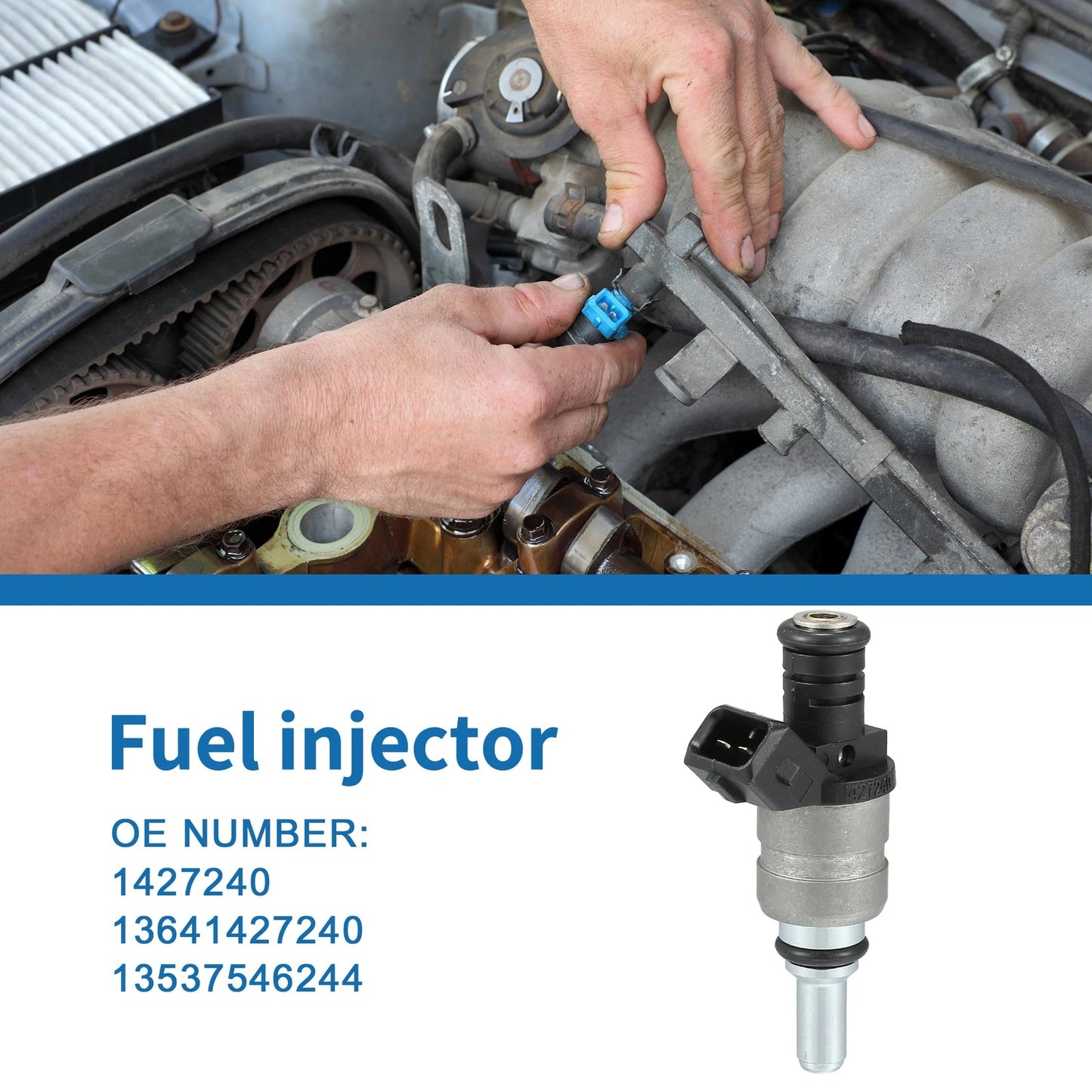 Fuel Injector No. 13537546244 for BMW 325i 325xi (2001–2005)