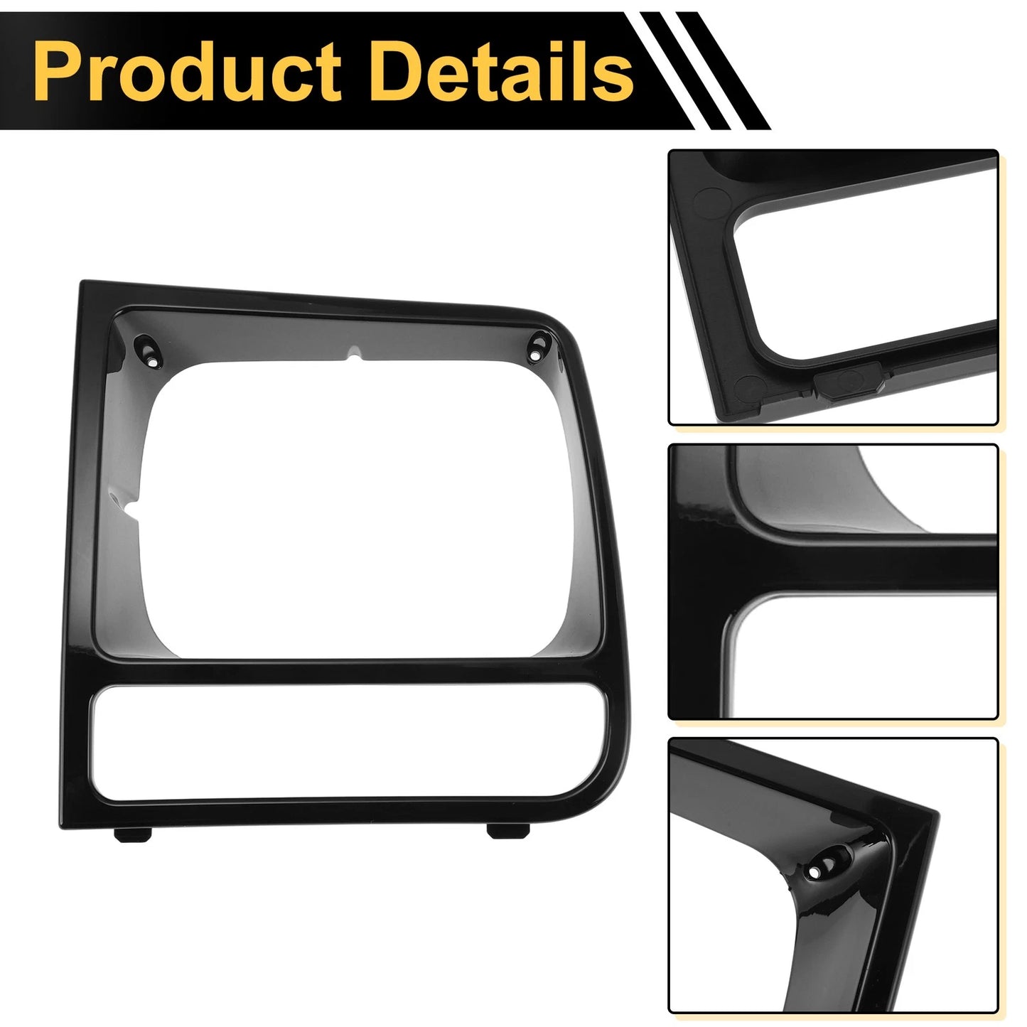 Headlamp Bezel Set for Jeep Cherokee (1997–2001)