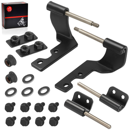 Half Door Hinge Hardware Kit for Polaris Ranger Crew XP 1000 (2018–2023)
