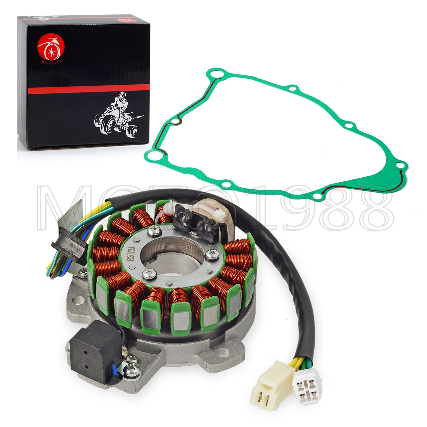 Stator & Plate with Gasket for Yamaha Timberwolf 250 (1994–2000)