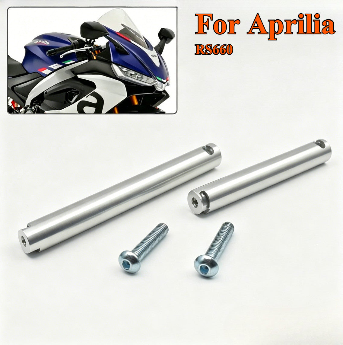 1 Pair Handlebar Separation Handles for Aprilia RS660 (2021–2023)