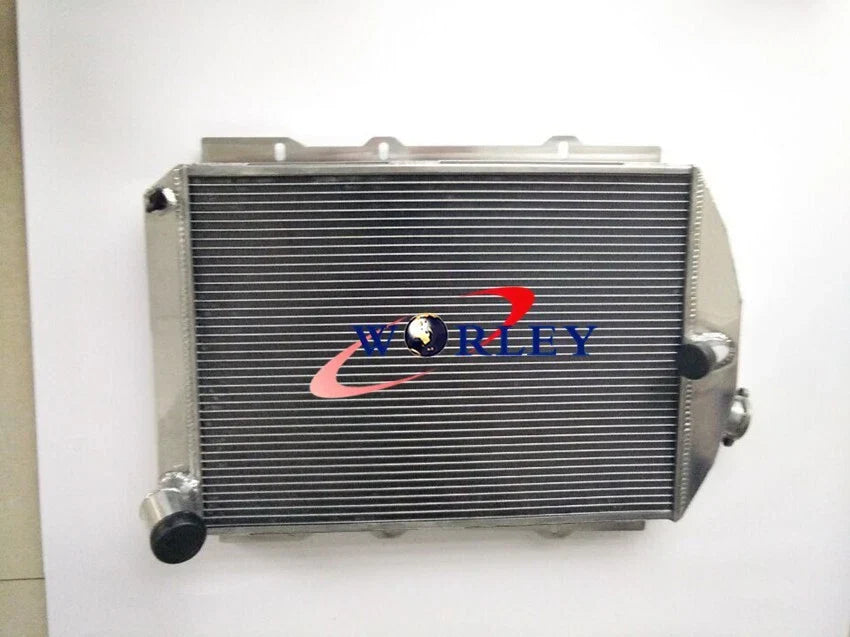 Aluminum Radiator & Fan for Chevy Hot/Street Rod 6 Cyl w/Tranny Cooler (1938)