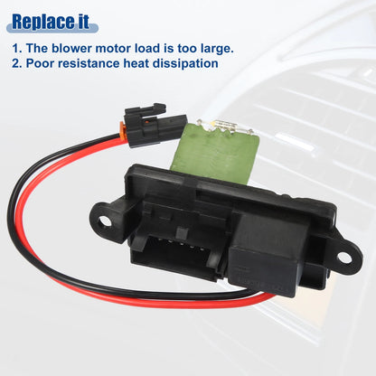 HVAC Blower Motor Resistor for Chevrolet Silverado 1500 (1999–2006)
