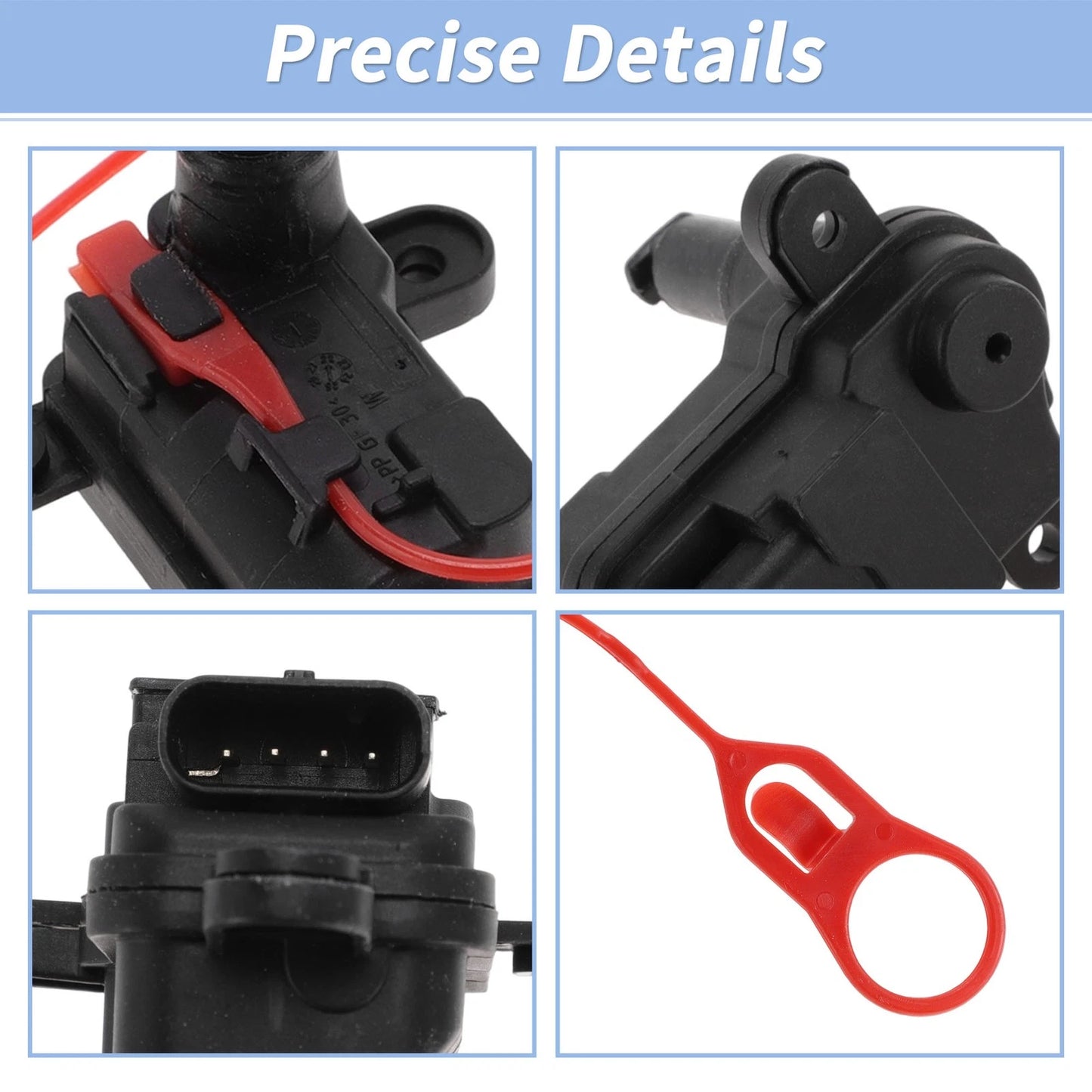 Fuel Filler Flap Door Latch Lock Actuator Motor for VW Passat B8 (2015–2023)