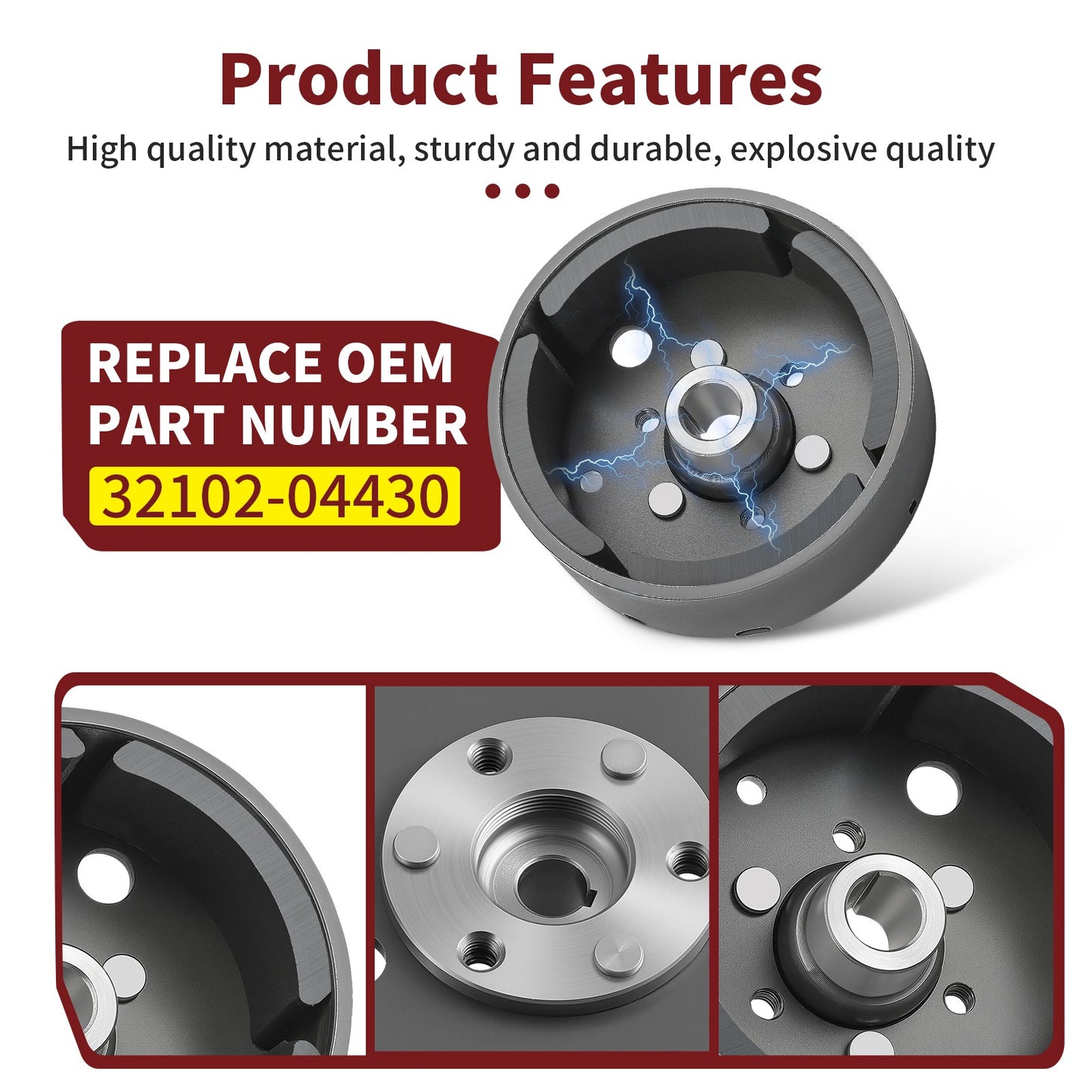 Flywheel Rotor for Suzuki JR50 (1985–2004)
