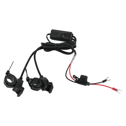 Handlebar Mounted Motorcycle Charger for Motorcycles