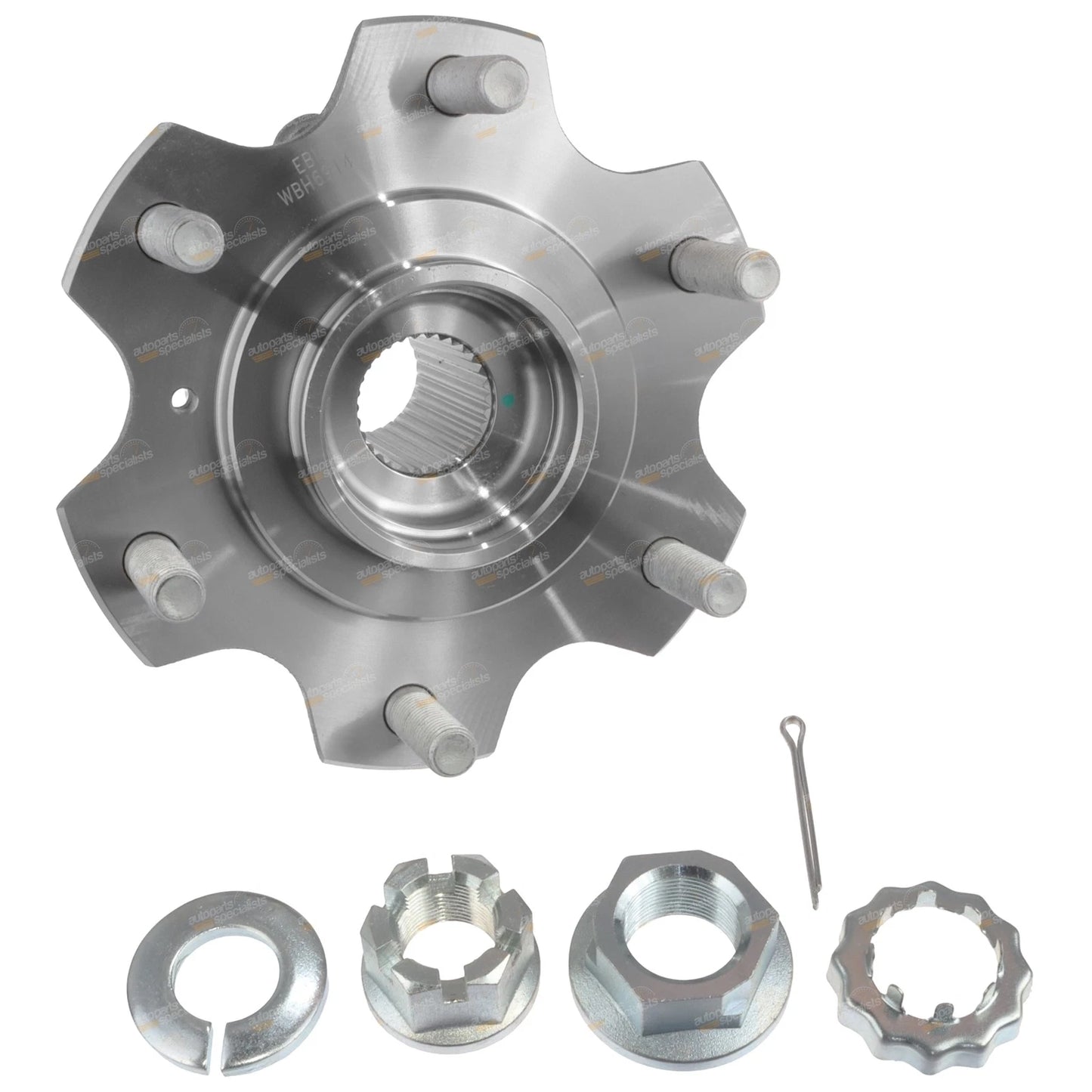 Front Wheel Bearing Hub Assembly for Mitsubishi Pajero (2000–2008)