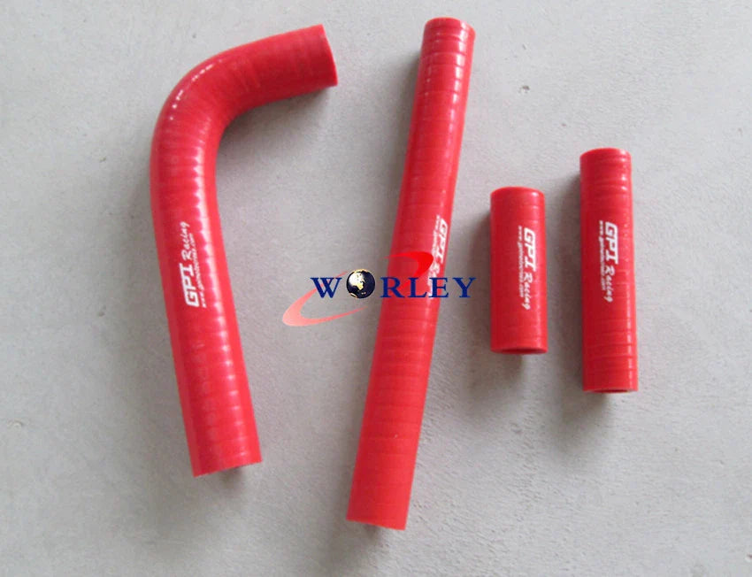 White Silicone Radiator Hoses for Yamaha YZ400F WR400F YZ426F WR426F (1998-2002)