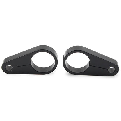 1.25" Handlebar Brake Clutch Cable Clamp for Harley Bike Black