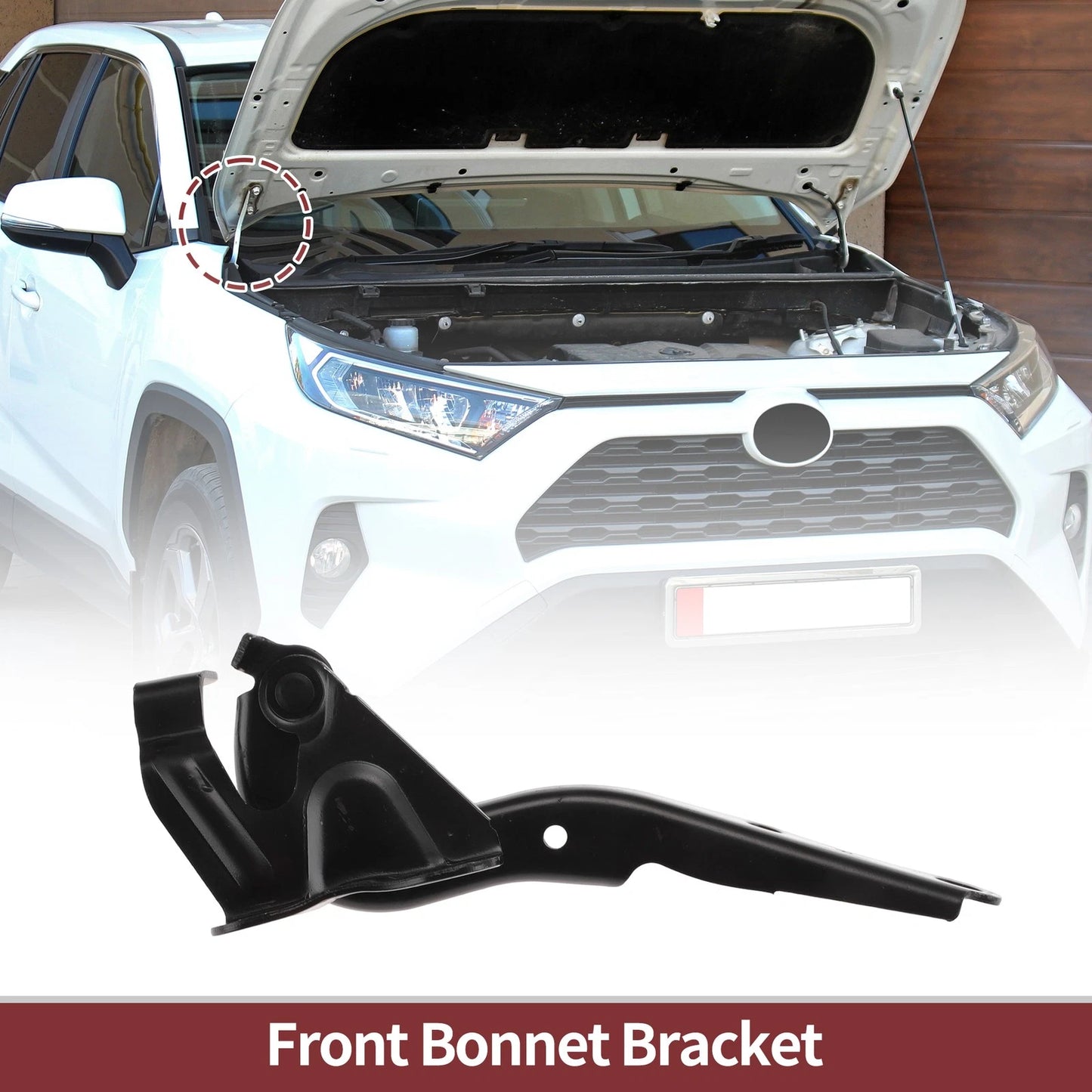 Hood Hinge for Toyota Corolla E150 (2008) Right Side
