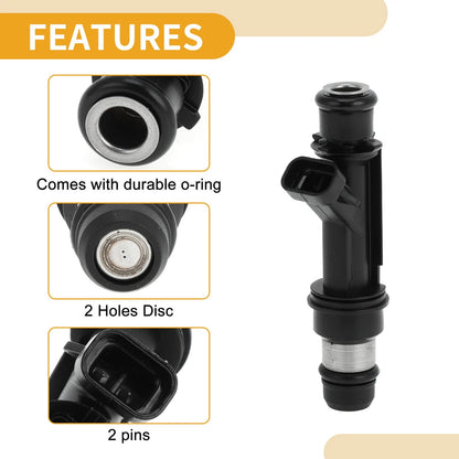 Fuel Injector No. 25323971 for Chevy Impala (2000–2005) 1 Pc Black