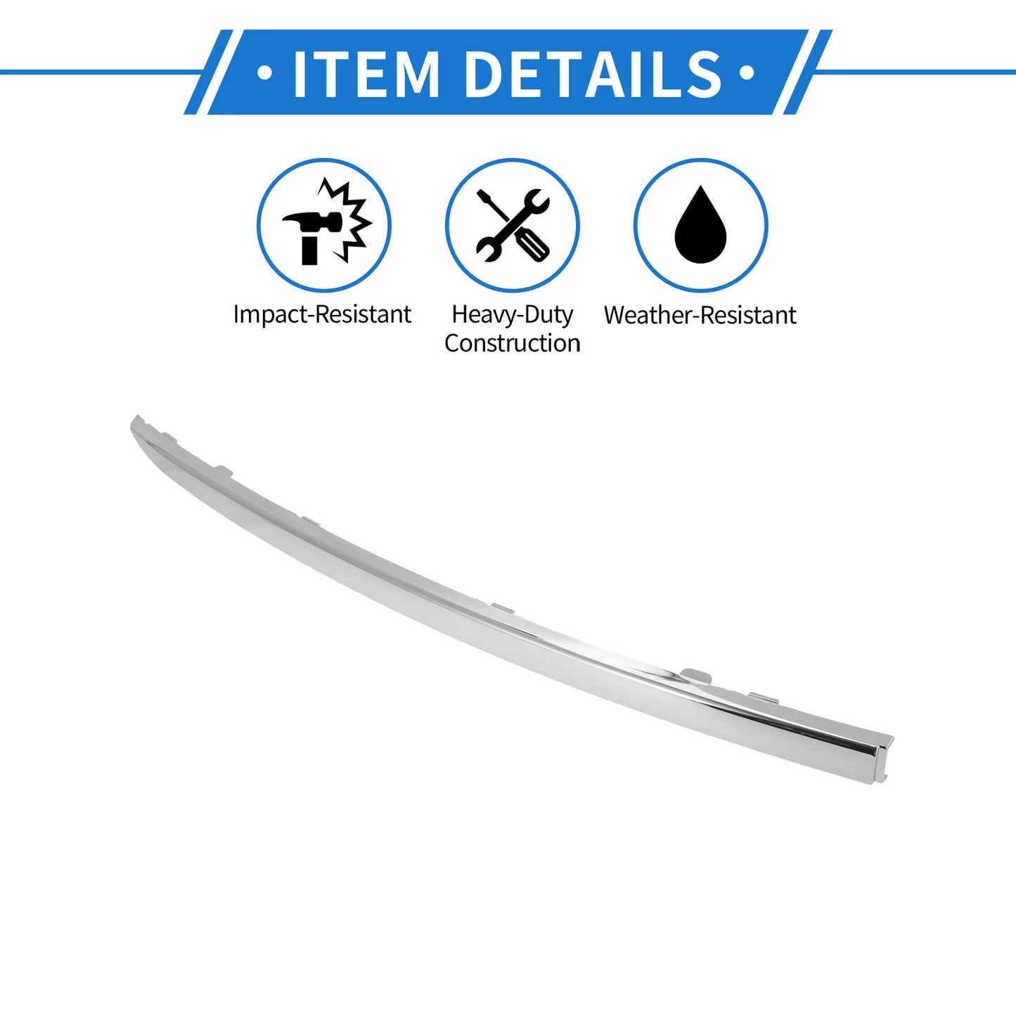 Bumper Grille Trim Garnish No. 51117197291 for BMW F02/7 Series (2009–2012)