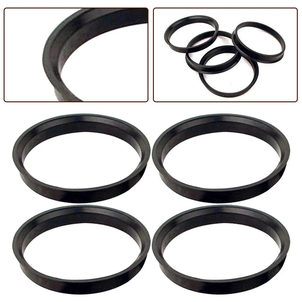 Hub Centering Rings 74 1mm x 72 6mm Set of 4