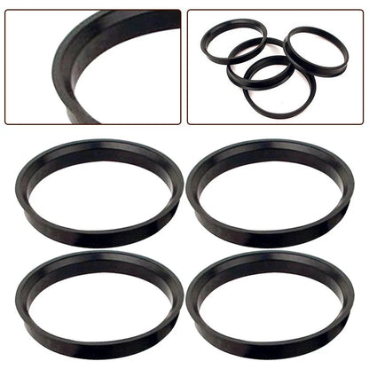 Hub Centering Rings 74 1mm x 72 6mm Set of 4