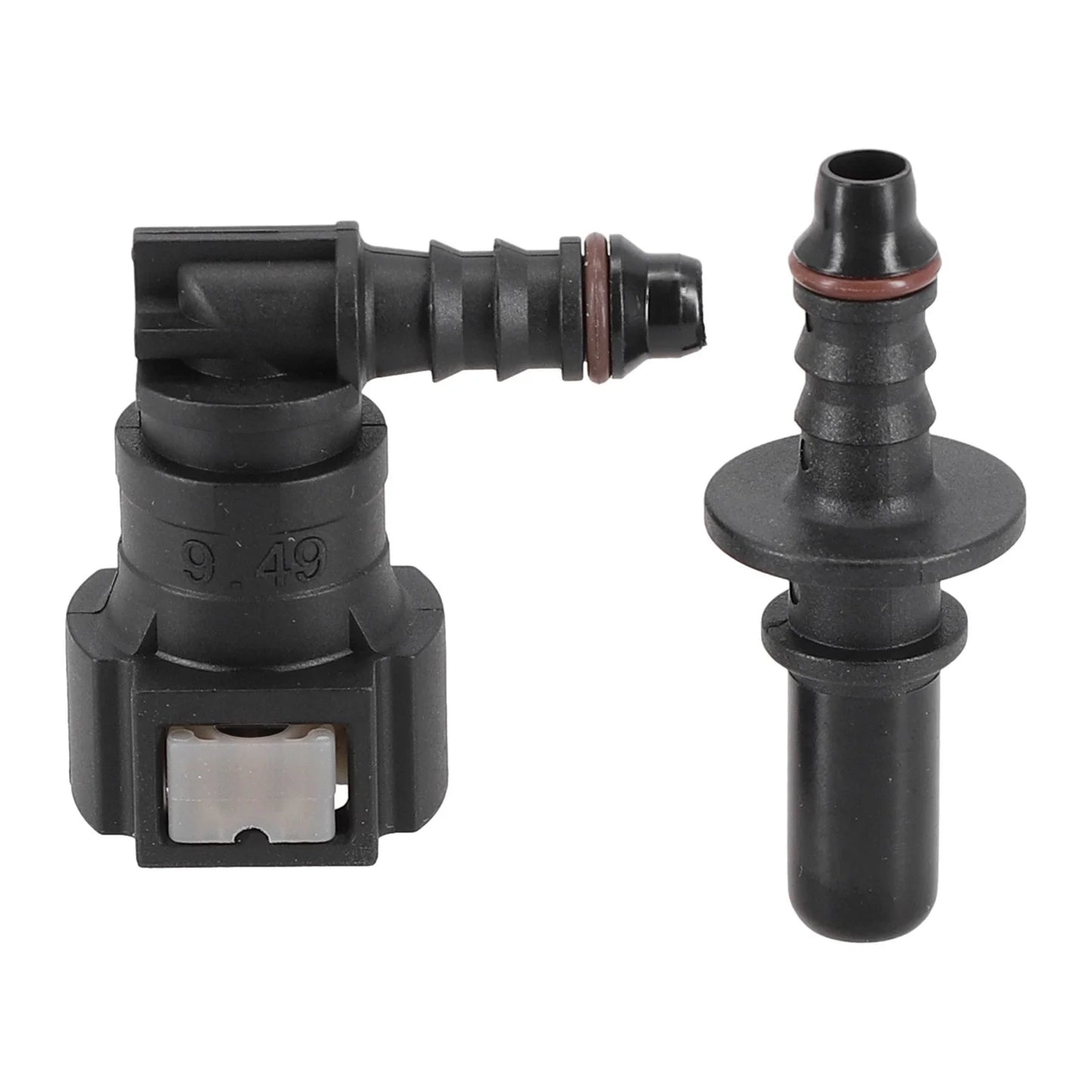 14 x Nylon Fuel Line Quick Disconnect 90° Elbow ID 6mm for SAE 9 49