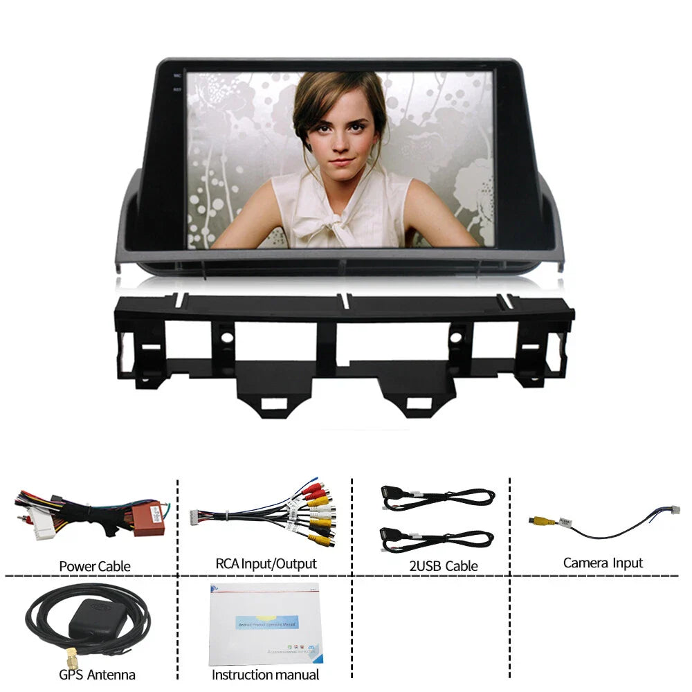 9" Android 12.0 GPS Stereo Radio for Mazda 6 (2002-2008)