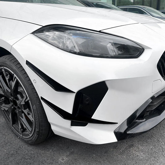 4PCS MP-Style Bumper Side Fin Canards Splitter for BMW 1/2-Series F70 F74