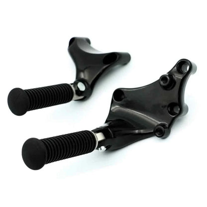 Rear Passenger Foot Pegs Mounts for Harley Sportster XL1200 Iron 883 (14-20)