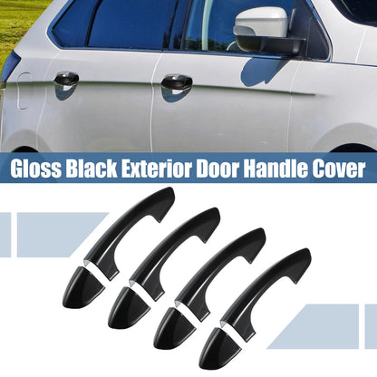 Set of 4 ABS Exterior Side Door Handle Cover Trim for Ford Fusion (2013–2020)